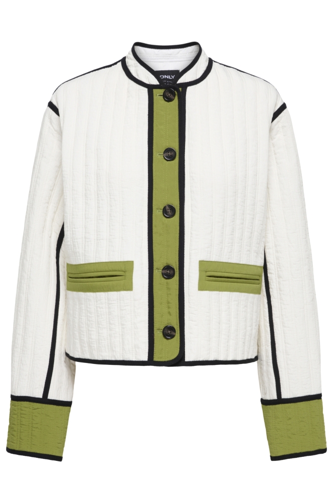 ONLKIKI QUILTED JACKET OTW 15367126 Cloud Dance/Peat Moss
